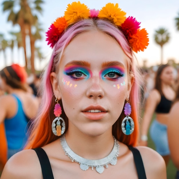 Mastering Festival Makeup: A Guide to EDM Glam